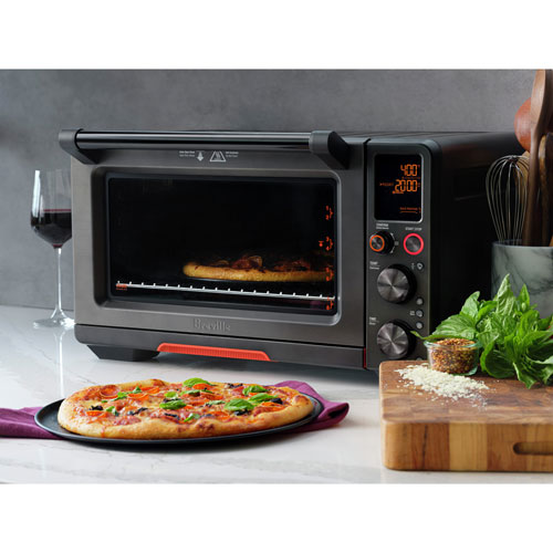 Breville Joule Oven Air Fryer Pro with Connected App - 0.9 Cu.Ft./25.5L - Black Stainless Steel