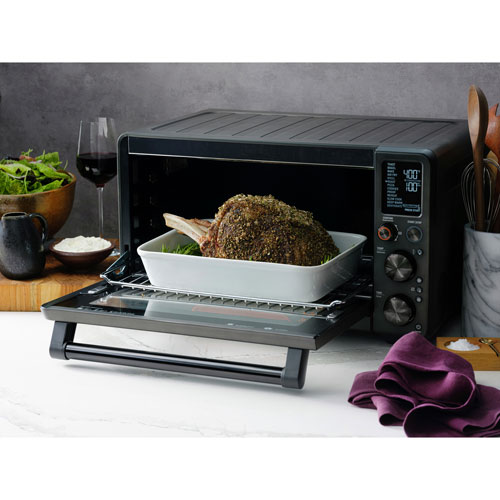 Breville Joule Oven Air Fryer Pro with Connected App - 0.9 Cu.Ft./25.5L - Black Stainless Steel