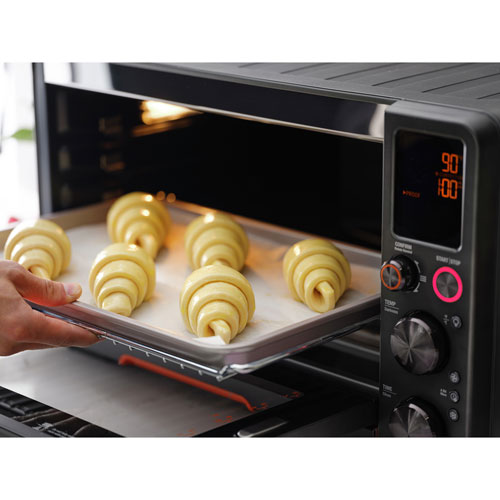 Breville Joule Oven Air Fryer Pro with Connected App - 0.9 Cu.Ft./25.5L - Black Stainless Steel