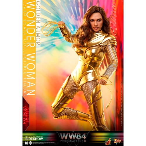 Wonder Woman 1984 12 Inch Action Figure 1/6 Scale Series - Golden Armor Wonder Woman Sideshow 906348