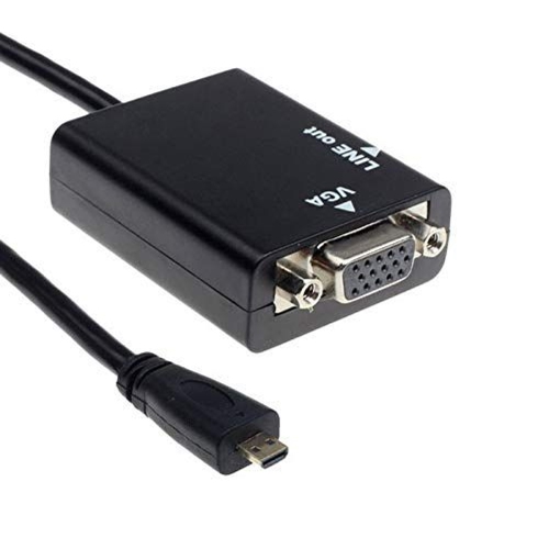 ISTAR HDMI Male to VGA Female Audio Video Converter Adapter For PC,TV,Laptop,HDTV