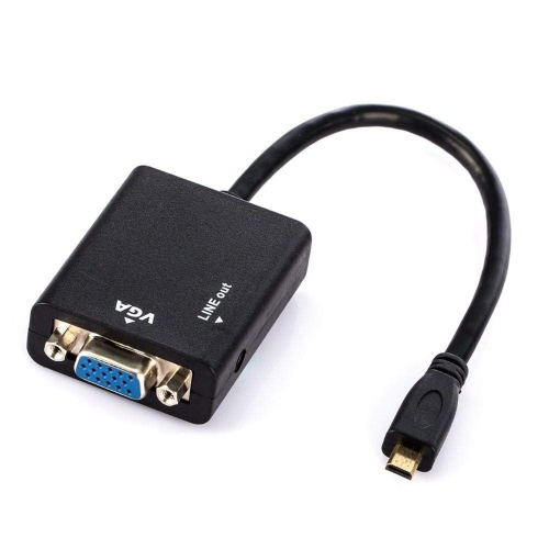ISTAR HDMI Male to VGA Female Audio Video Converter Adapter For PC,TV,Laptop,HDTV