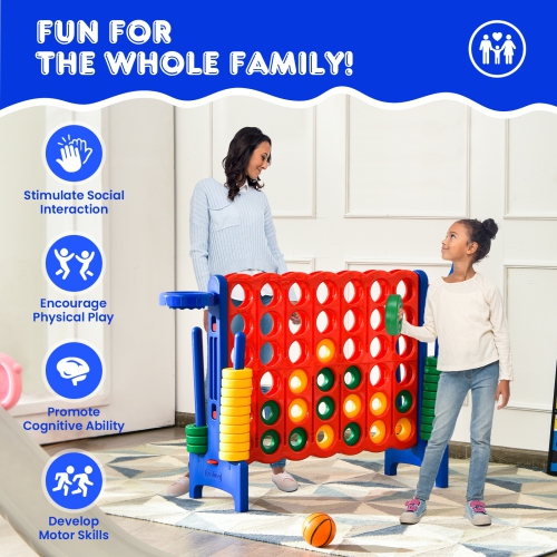 2.5ft 4-to-Score Giant Game Set-Blue