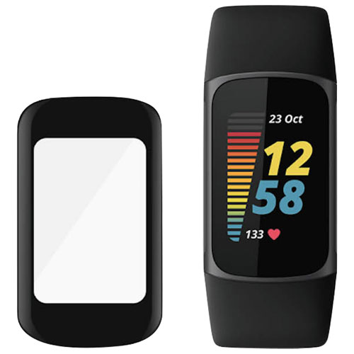 Protecteur d'écran de PanzerGlass pour Charge 5 de Fitbit - Transparent
