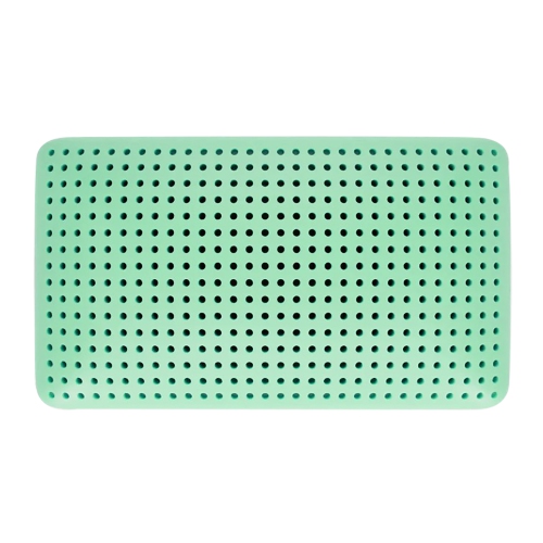 Blu Sleep - Oreiller en Mousse Mémoire Bio Aloe avec Housse, Infusé d'aloès, Grandeur Queen Profil Haut