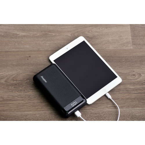 Energizer 10000 mAh USB-A/USB-C Power Bank - Black