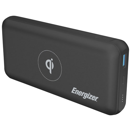 Energizer mAh USB-A/USB-C Power Bank with Wireless Qi Charger