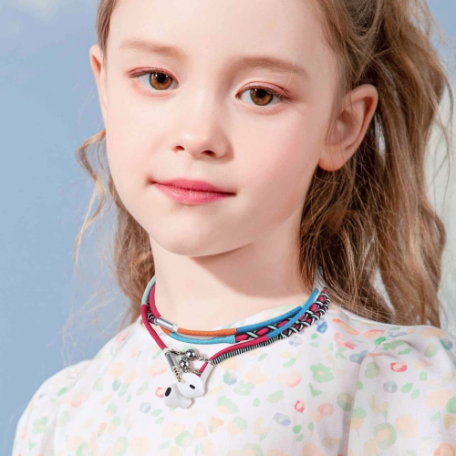 Rope Earphones, Earbuds, in Ear 3.5mm Jack Headphones with Microphone Remote for iPhone, iPad, Mac, Laptop Android Devices Fabric Braided Wristband