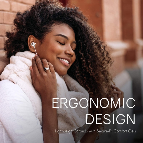 Lightning Earbuds for iPhone Apple MFi Certified Headphones with Lightning Connector in Ear Headphones with Built in Microphone Hands Free Calling