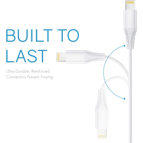 Lightning Earbuds for iPhone Apple MFi Certified Headphones with Lightning Connector in Ear Headphones with Built in Microphone Hands Free Calling