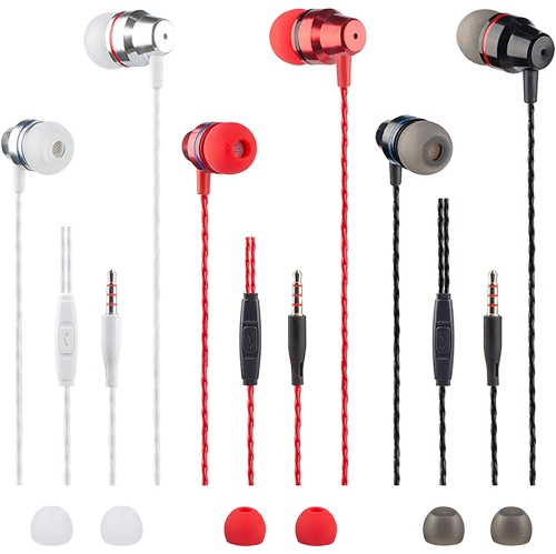 3 earbud headphones