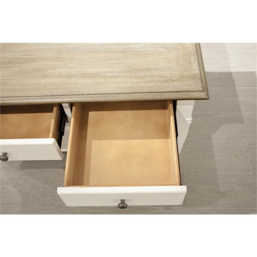 Bowery Hill Contemporary 36" x 24" Storage Coffee Table in Natural