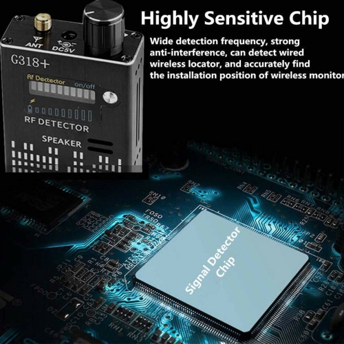 Handheld Cell Phone GPS Tracker Signal Detector Sweep Unit Anti Spy RF Bug Track