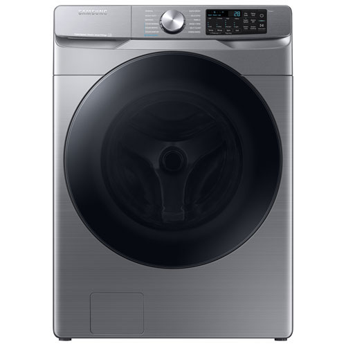 Samsung 5.2 Cu. Ft. HE Front Load Steam Washer -Platinum -Open Box -Perfect Condition