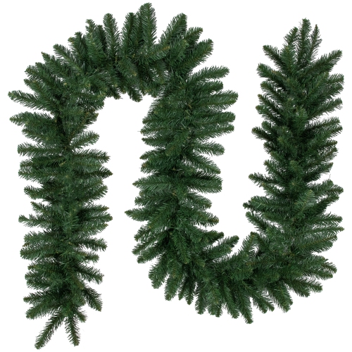 NORTHLIGHT  Buffalo Fir Artificial Christmas Garland - 9' X 12" - Unlit