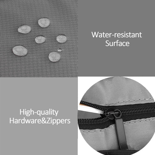 Double Layer Electronic Accessories Organizer for Cables, USB Flash Drive, Plug