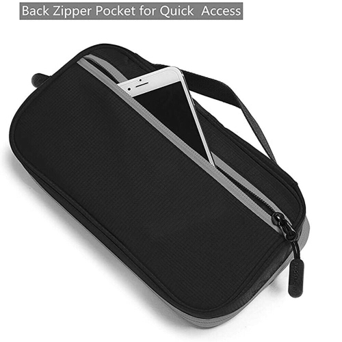 Double Layer Electronic Accessories Organizer for Cables, USB Flash Drive, Plug