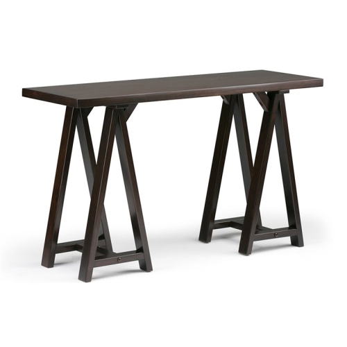 ATLIN DESIGNS  Console Table In Dark Chestnut Brown