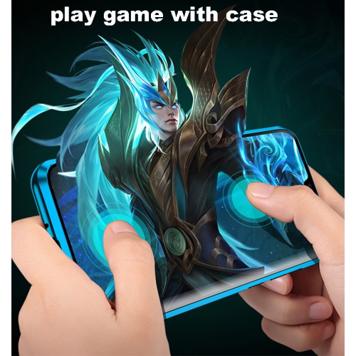 Riviera 360° Clear Tempered Glass Magnetic Case for Samsung S22 Ultra - Black