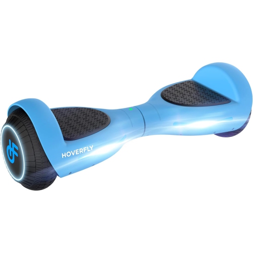 HOVERFLY  (Open Box) Flash Hoverboard Self Balancing Scooter, Dual 150W Motor Up to 8Km/h for 44Lb-88Lb Kids - In Blue