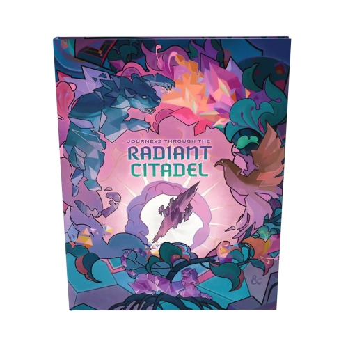 Extension de jeu de société Wizards of the Coast Dungeons & Dragons: Jeu de rôle - Journey Through Radiant Citadelle (SOLDE) Livre à couverture rigide