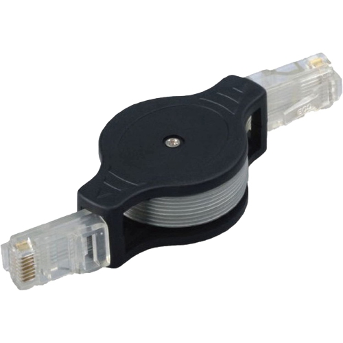 DOLAER  Em640103 3-Feet Retractable Rj11 Cable