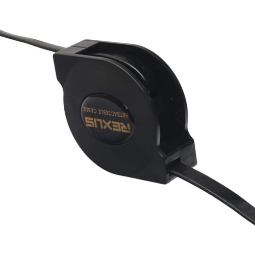 MagiDeal Retractable Cable Male to Male for DVD Projector PS3 PC, 1.8m