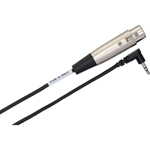 Câble de microphone XLRB3F XVM-110F - 3,5 mm TRS RA 10 pi