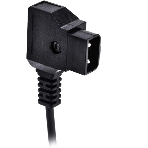 Câble adaptateur D-Tap de type B mâle à angle droit c.c. de 5,5 x 2,5 mm Câble adaptateur pour batterie à monture V d’Anton