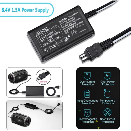 ADAPTATEUR D’ALIMENTATION C.A. POUR LES CAMÉSCOPES HDR-CX100 HDR-CX110 HDR-CX115, HDR-CX130, HDR-CX150, HDR-CX155 HDR-CX160 HDR-CX160E HDR-CX160/B