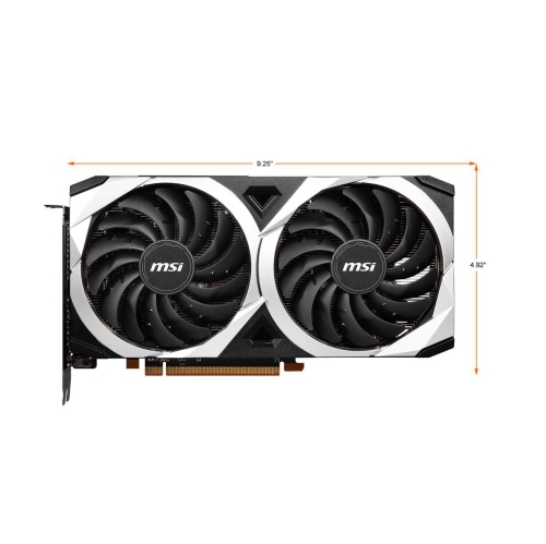 MSI Gaming Radeon RX 6650 XT 128-bit 8GB GDDR6 DP/HDMI Dual Torx 3.0 Fans FreeSync DirectX 12 VR Ready OC Graphics Card