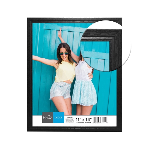 Hauz FRM0110 - 11x14 Picture Frame Black
