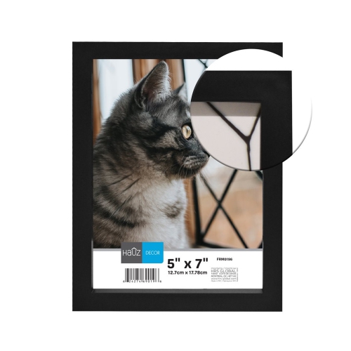 Hauz FRM0196 - 5x7 Picture Frame Black