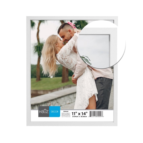 Hauz FRM0097 - 11x14 Cadre de Photo Blanc