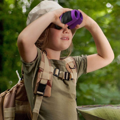 8x21 Compact Shock Proof Kids Binoculars for Kid Gifts - Best Boys and Girls Toys