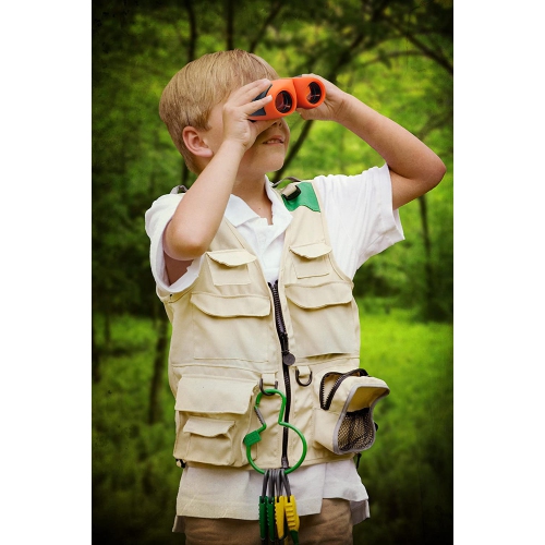 Jumelles compactes antichocs pour enfants 8x21 - meilleurs cadeaux et jouets