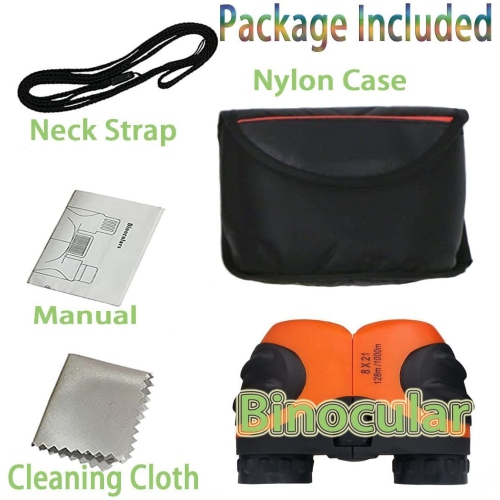 Jumelles compactes antichocs pour enfants 8x21 - meilleurs cadeaux et jouets