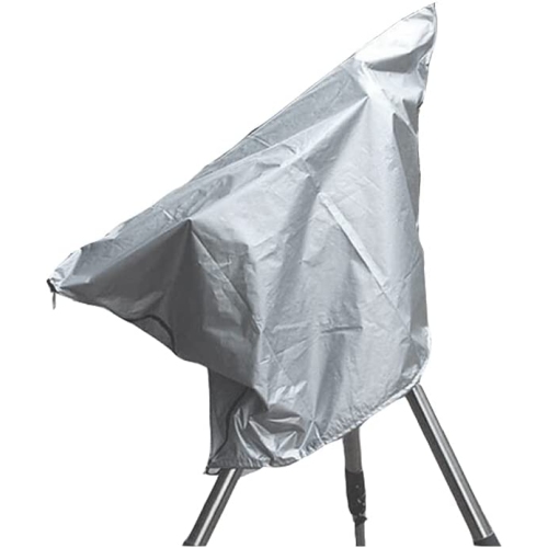 Housse de télescope d'extérieur Pare-soleil Housse astronomique résistante à la poussière avec cordon de serrage réglable - Argenté x