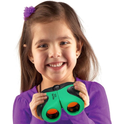 8x21 Compact Shock Proof Kids Binoculars for Kids Gifts - Best Boys and Girls Toys