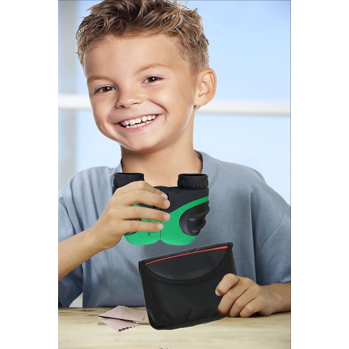 8x21 Compact Shock Proof Kids Binoculars for Kids Gifts - Best Boys and Girls Toys
