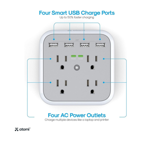 AUTOMI  Wall Surge Protector