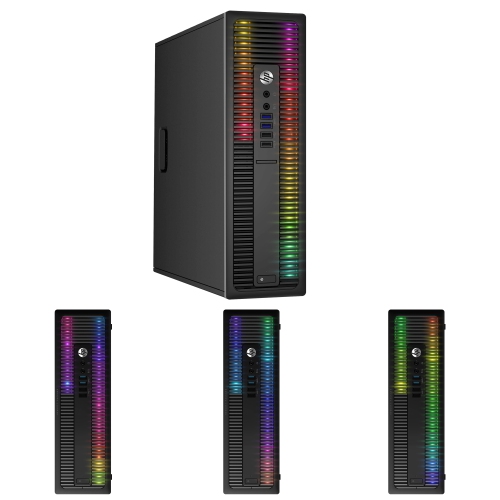 HP EliteDesk Desktop - AMD A-Series, 16GB Memory, 256GB SSD, Win 10 Pro, RGB + Keyboard & Mouse by HP - Refurbished condition - Image 8