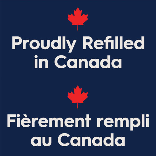 Cylindre de gaz carbonique de 60 l de SodaStream