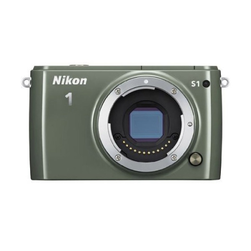 Nikon 1 S1 10.1 MP HD Digital Camera (Green) Body only
