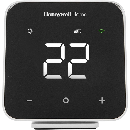 5-Pack Honeywell D6 Pro Wi-Fi Ductless Controller Black + LCD Cleaner