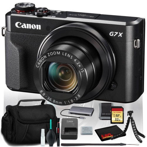Canon PowerShot G7 X Mark II Digital Camera (Intl Model) with 32GB