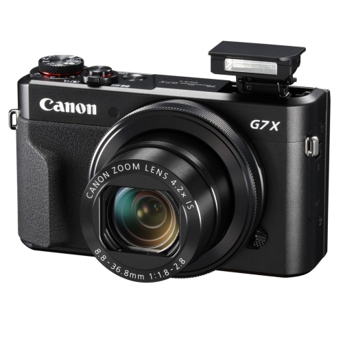 Appareil photo numérique PowerShot G7 X Mark II de Canon avec cartes SD (2) de 128 Go
