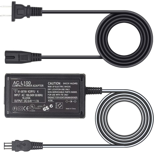 Dolaer AC Adapter Charger Compatible Sony Handycam DCR-TRV230 TRV33 TRV210 TRV250 TRV260 TRV280 TRV330 TRV340 TRV460 TRV480 TRV510 TRV520 TRV530
