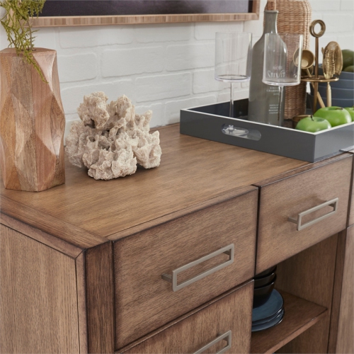 Homestyles Big Sur Wood Buffet in Brown