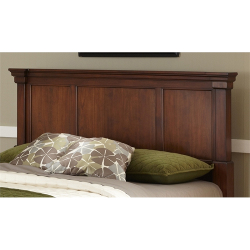 Homestyles Aspen Wood Queen Headboard in Brown